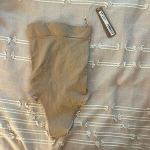 Skims thong - everyday sculpt high waisted thong color clay